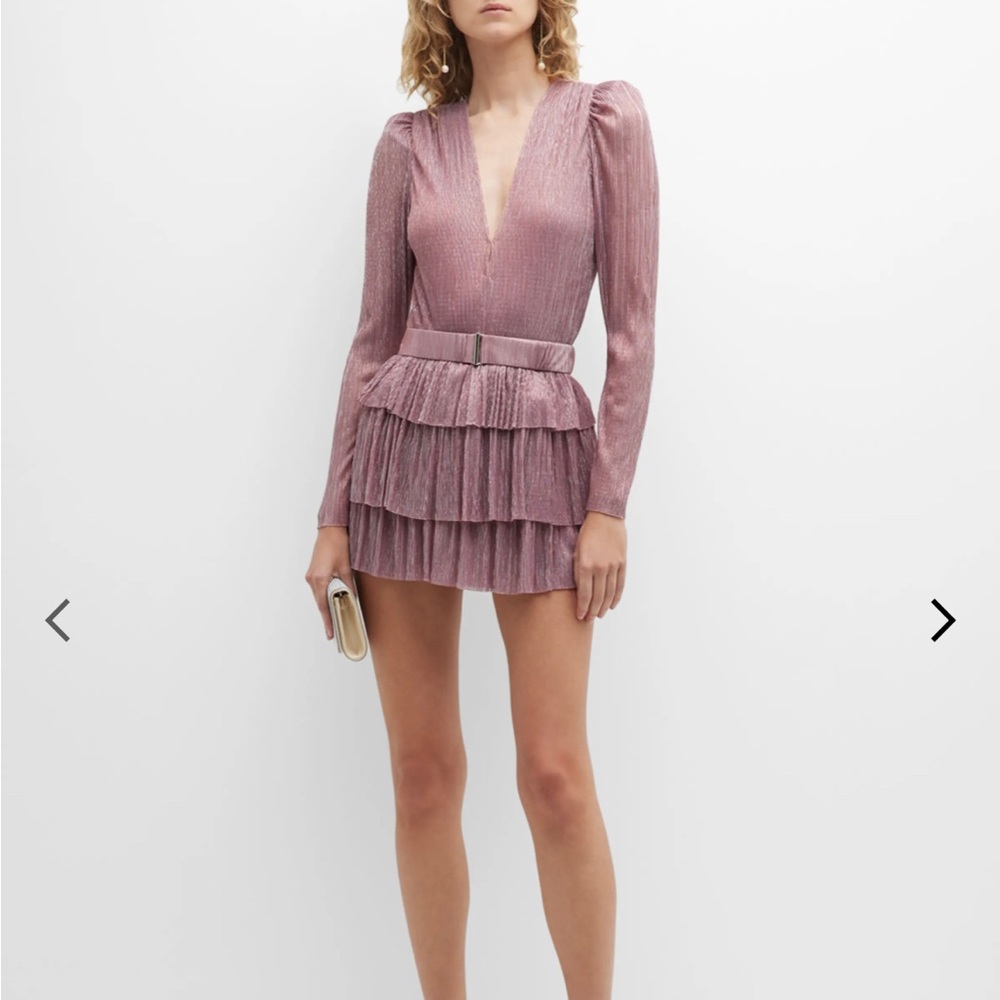 Sabina Musayev
Carry Metallic Mini Cocktail Dress